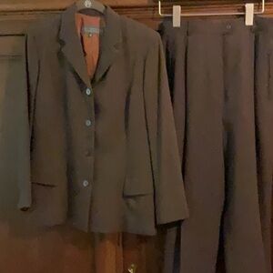 Vintage Brown Suit Set